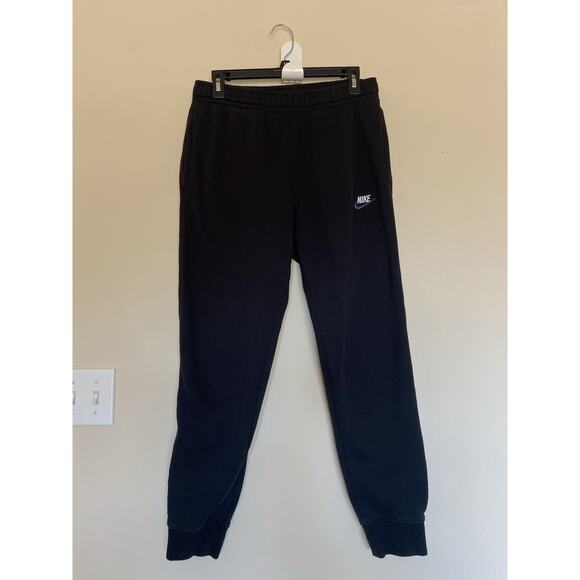 Nike Black Activewear Athleisure Workout Sweatpants Joggers Pants Gym Mens Small - Picture 1 of 7